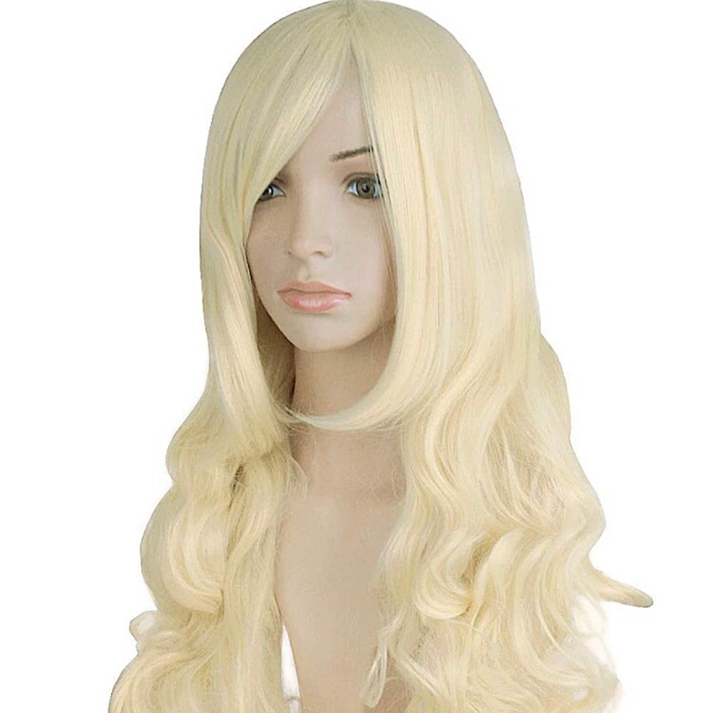 32” Blonde Wig / Received in mail & wasn’t 4me.  Trades welcomed 🤗